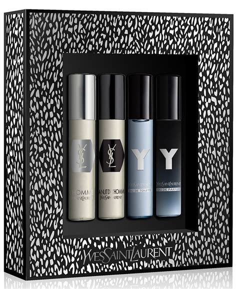 ysl men's cologne discovery gift set|ysl cologne for men sample.